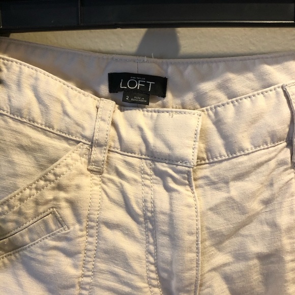 LOFT lightweight khaki pant - Picture 3 of 5